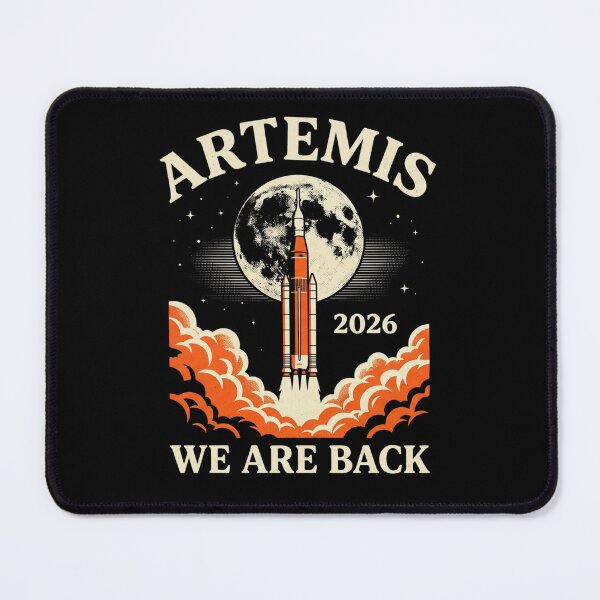 Item preview, Artemis 2026 We Are Back Space Exploration Moon Mission NASA designed and sold by FormalDehyena.