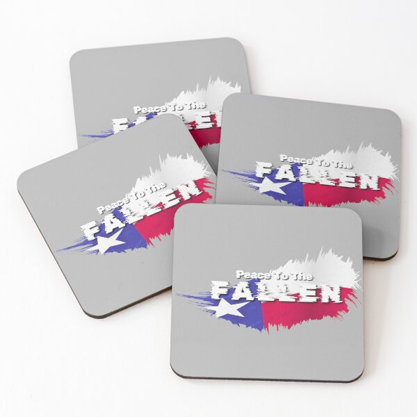 Item preview, Peace to the fallen: Texas Flag Tribute Art designed and sold by AXENT Designs.