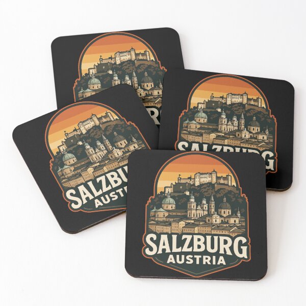 Item preview, Salzburg Austria Retro Vintage Travel designed and sold by TomFrontierArt.