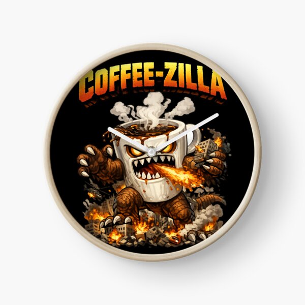 Item preview, Coffee-Zilla Monster Mayhem designed and sold by Sonic Nova Studios.