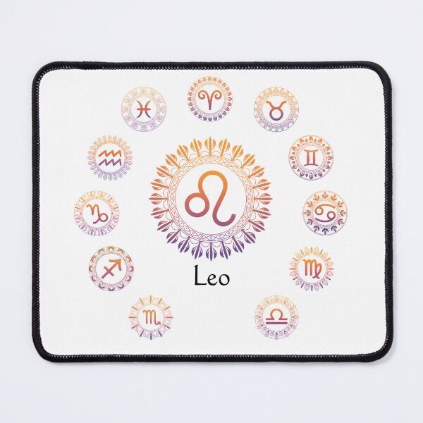 Item preview, Zodiac Signs Mandala – Leo | Astrology Boho Spiritual Design designed and sold by ArcticFoxStudio.