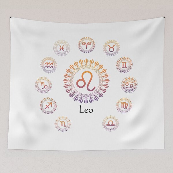 Item preview, Zodiac Signs Mandala – Leo | Astrology Boho Spiritual Design designed and sold by ArcticFoxStudio.