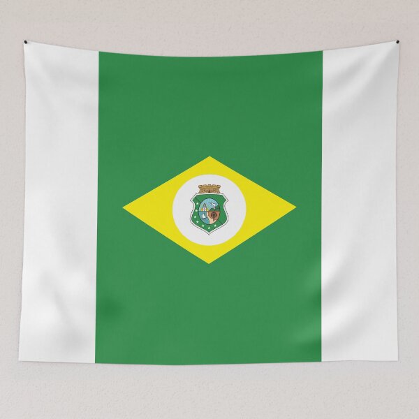 Item preview, Ceara Vertical Flag Brazilian State Heritage designed and sold by NTGUILTY.