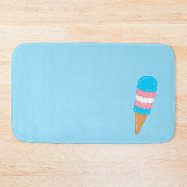 Item preview, Trans Pride Flag Ice Cream Cone designed and sold by Sahira820.