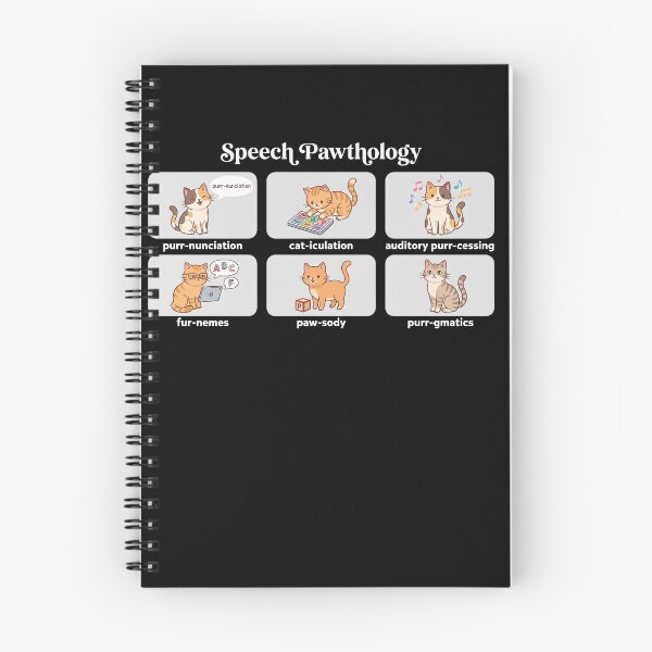Item preview, Speech Pawthology Speech Language Pathologist SLP Cat Lover Gift designed and sold by FormalDehyena.