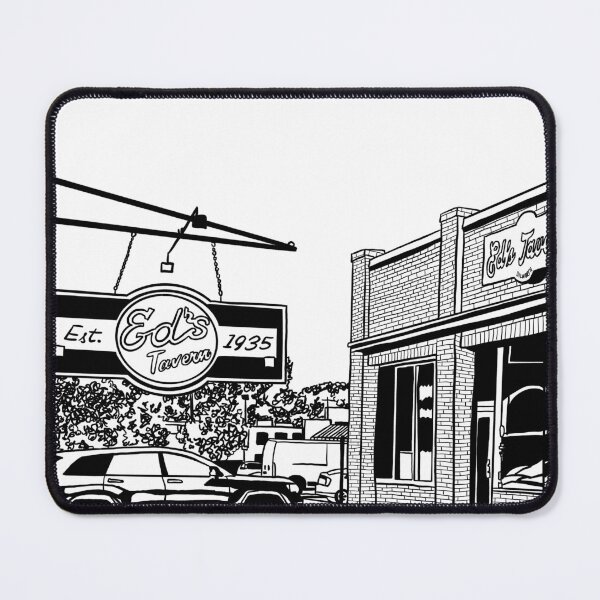 Item preview, Ed's Tavern - Charlotte, NC designed and sold by Tipsy Doodles.