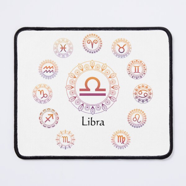 Item preview, Zodiac Signs Mandala – Libra | Astrology Boho Spiritual Design designed and sold by ArcticFoxStudio.