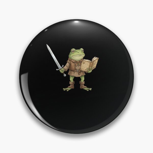 Item preview, Dungeons And Dragons Frog Adventurer RPG Gamer designed and sold by FormalDehyena.
