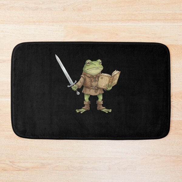 Item preview, Dungeons And Dragons Frog Adventurer RPG Gamer designed and sold by FormalDehyena.
