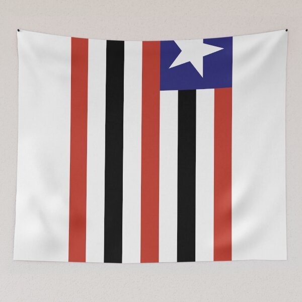 Item preview, Maranhao Vertical Flag Brazilian State Heritage designed and sold by NTGUILTY.