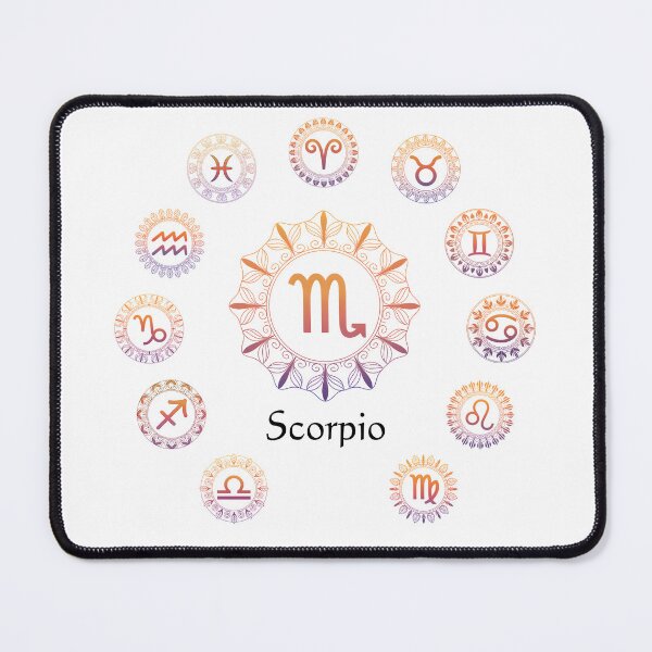 Item preview, Zodiac Signs Mandala – Scorpio | Astrology Boho Spiritual Design designed and sold by ArcticFoxStudio.