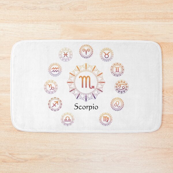 Item preview, Zodiac Signs Mandala – Scorpio | Astrology Boho Spiritual Design designed and sold by ArcticFoxStudio.