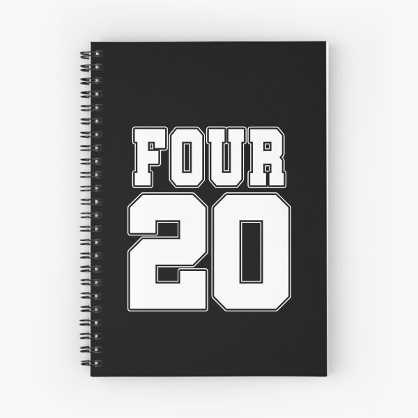 Item preview, Four 20 Funny Weed Number 420 Stoner Sports Style Joke designed and sold by Say It With Ink.