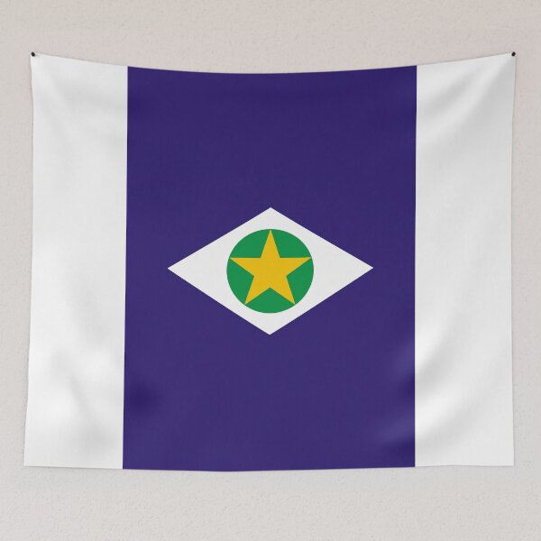 Item preview, Mato Grosso Vertical Flag Brazilian State Heritage designed and sold by NTGUILTY.