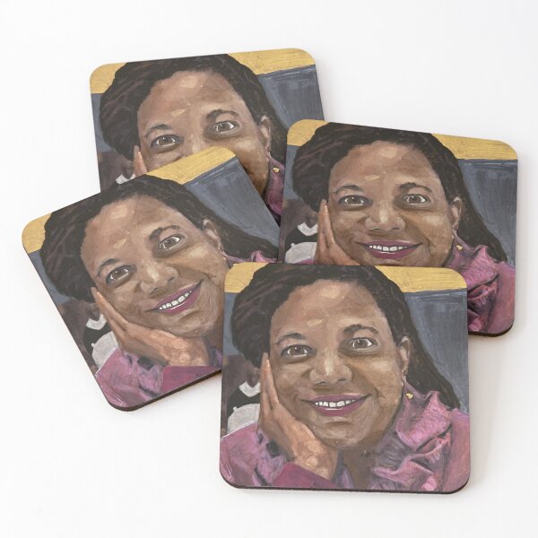Item preview, Portrait of Kimberly Wallace-Sanders designed and sold by Artist Gary Springer.