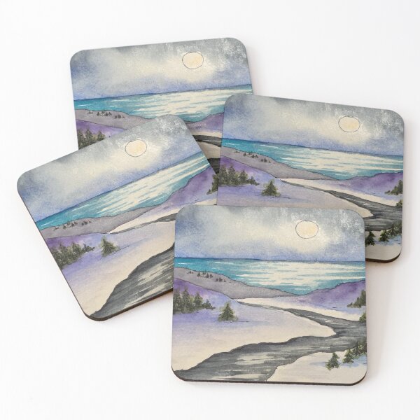 Item preview, Winter Coastline 2024 designed and sold by Lynne Beattie.