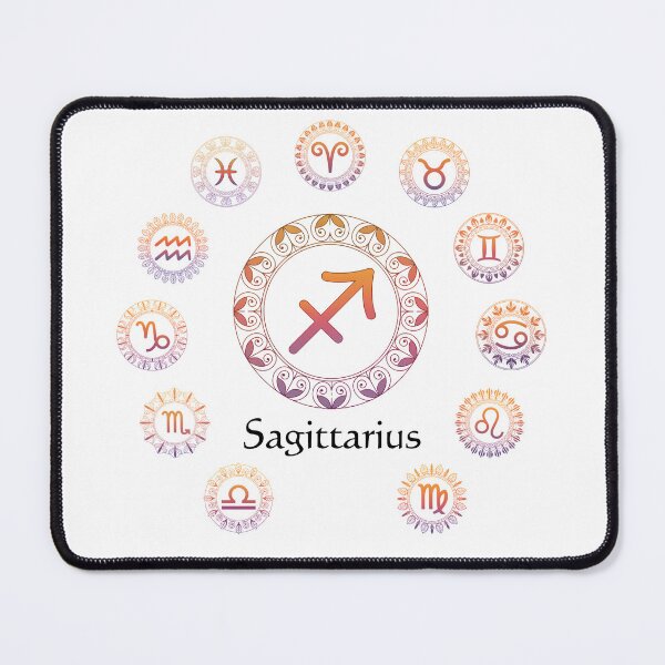 Item preview, Zodiac Signs Mandala – Sagittarius | Astrology Boho Spiritual Design designed and sold by ArcticFoxStudio.