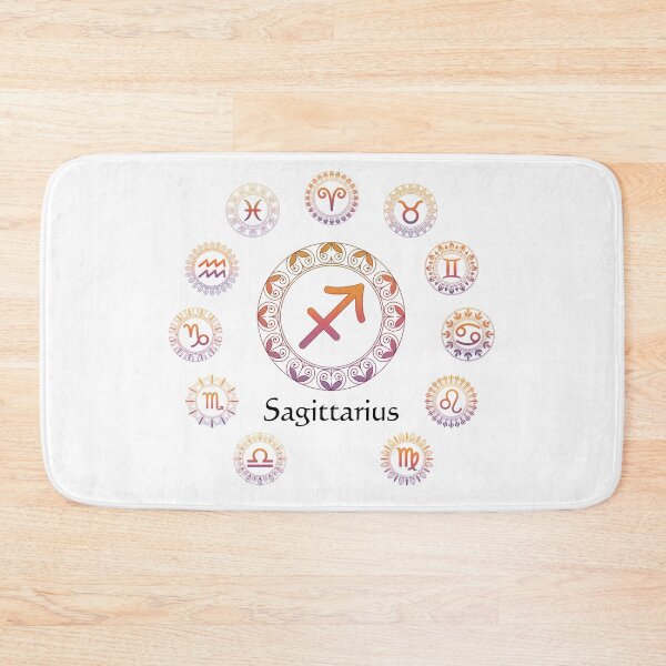 Item preview, Zodiac Signs Mandala – Sagittarius | Astrology Boho Spiritual Design designed and sold by ArcticFoxStudio.