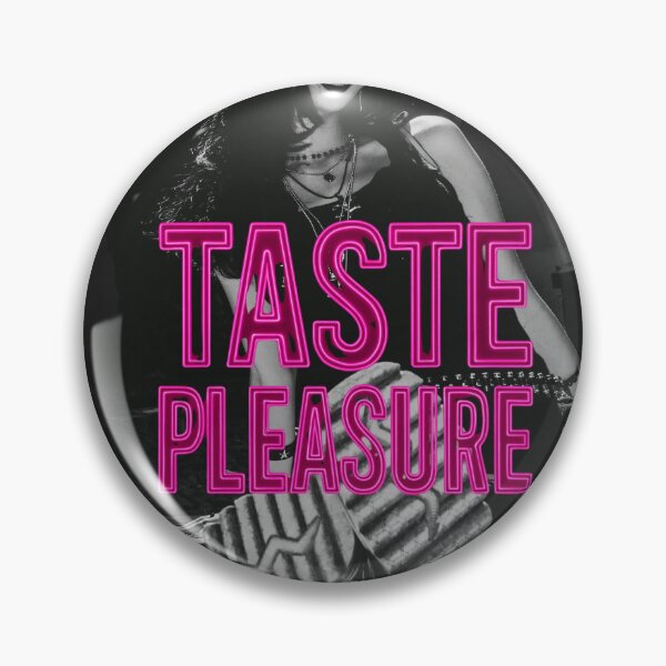 Item preview, Goth Asian Woman Portrait | Black & White Pink Neon Taste Pleasure Typography designed and sold by HIGHSQUARE.