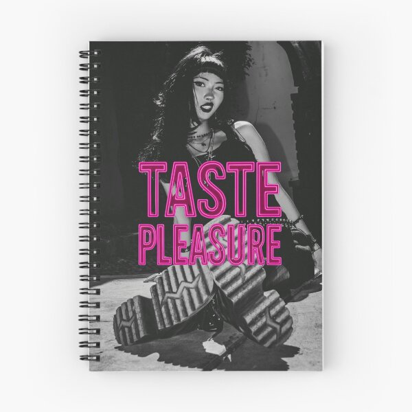 Item preview, Goth Asian Woman Portrait | Black & White Pink Neon Taste Pleasure Typography designed and sold by HIGHSQUARE.