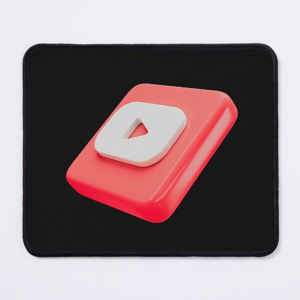 Item preview, : 3D Social Media Play Button Icon designed and sold by Creatby7030.