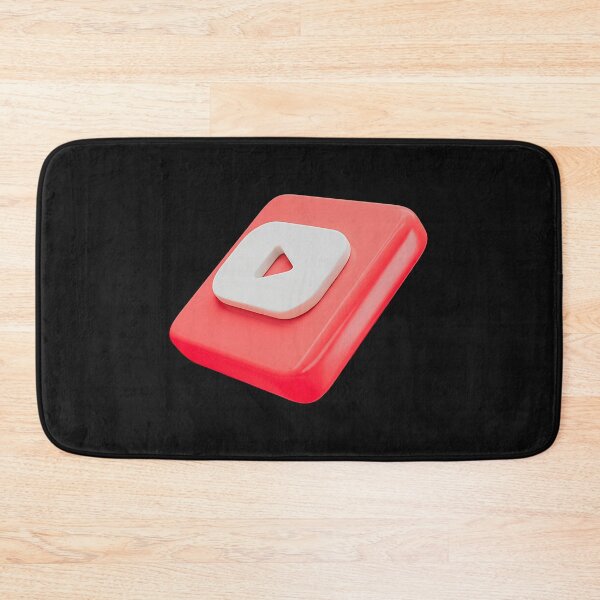 Item preview, : 3D Social Media Play Button Icon designed and sold by Creatby7030.