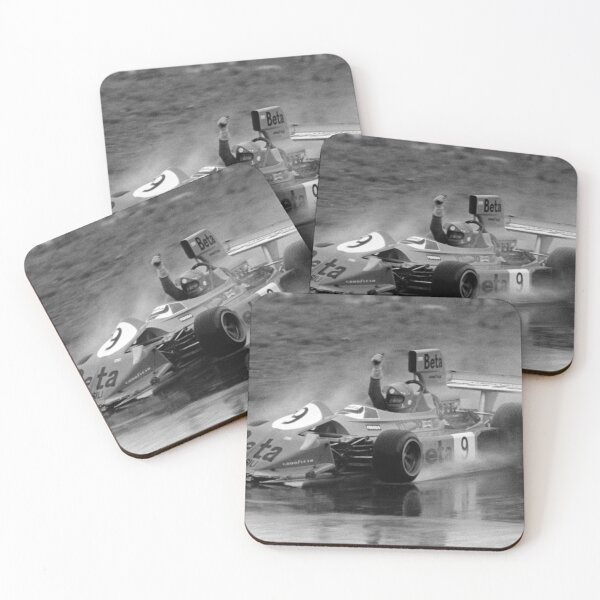 Item preview, Vittorio Brambilla March 751 Victory Poster – Iconic F1 Wet Win designed and sold by Road To Track.