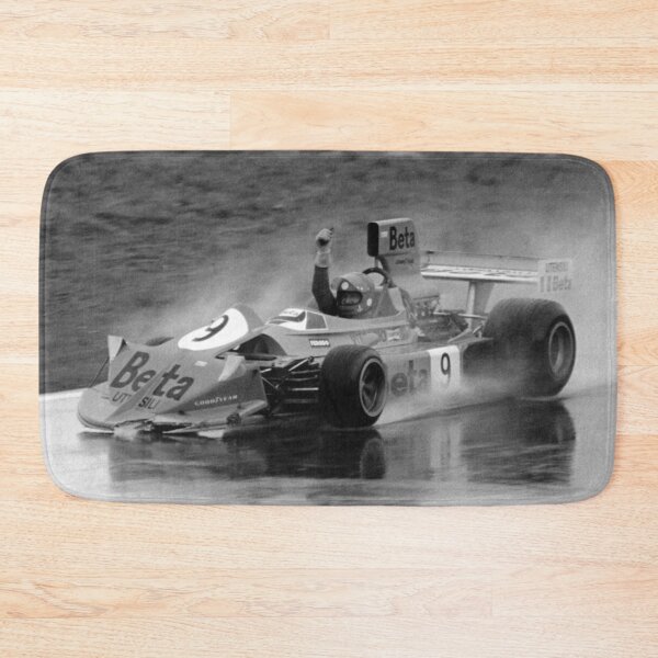 Item preview, Vittorio Brambilla March 751 Victory Poster – Iconic F1 Wet Win designed and sold by Road To Track.