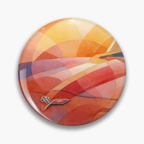 Item preview, "Corvette Spirit: American Icon in Abstract Mosaic Art" designed and sold by  BoomPoster.