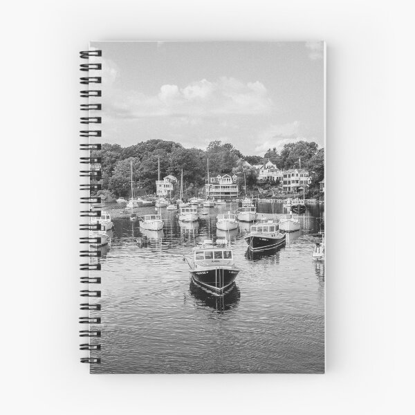 Item preview, Peaceful Fishing Boats in a Quiet Harbor designed and sold by ADAG-ART.