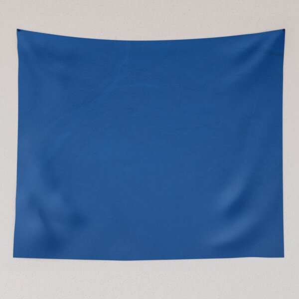 Item preview, Vibrant Blue Textured Surface – Minimalist Abstract Art designed and sold by Midnight Veil Designs.