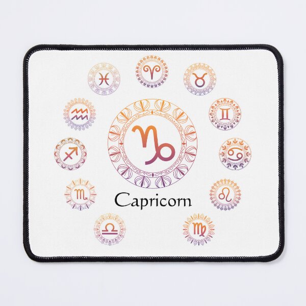 Item preview, Zodiac Signs Mandala – Capricorn | Astrology Boho Spiritual Design designed and sold by ArcticFoxStudio.