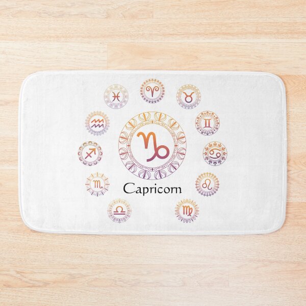 Item preview, Zodiac Signs Mandala – Capricorn | Astrology Boho Spiritual Design designed and sold by ArcticFoxStudio.