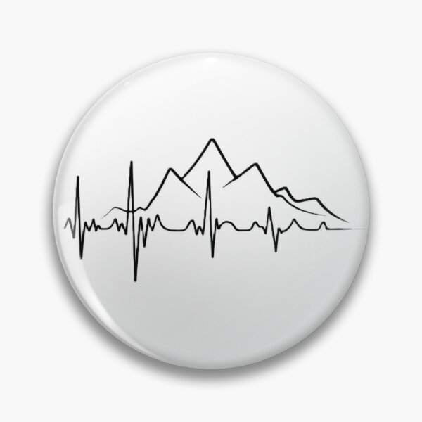 Item preview, The mountain in my heart, mountain lovers designed and sold by GRAFIKAM.