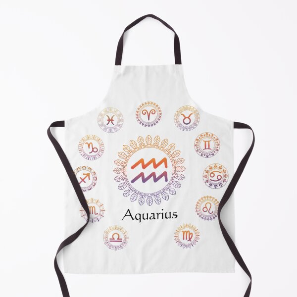 Item preview, Zodiac Signs Mandala – Aquarius | Astrology Boho Spiritual Design designed and sold by ArcticFoxStudio.