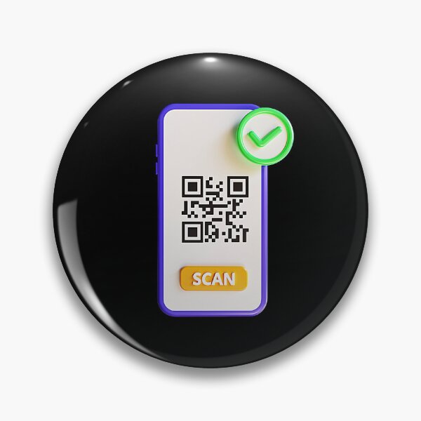 Item preview, 3D Smartphone QR Code Verification Icon designed and sold by Creatby7030.