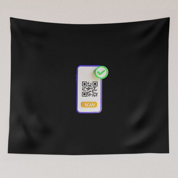 Item preview, 3D Smartphone QR Code Verification Icon designed and sold by Creatby7030.