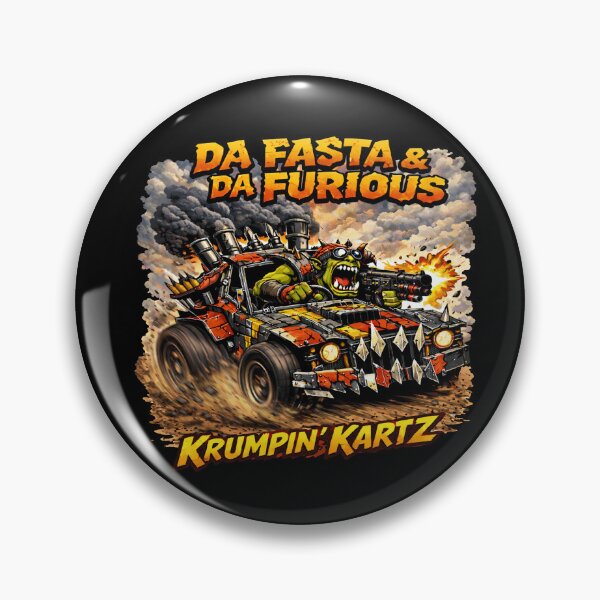 Artikelvorschau, Da Fasta & Da Furious – Krumpin' Kartz! entworfen und verkauft von Forged in the Warp.