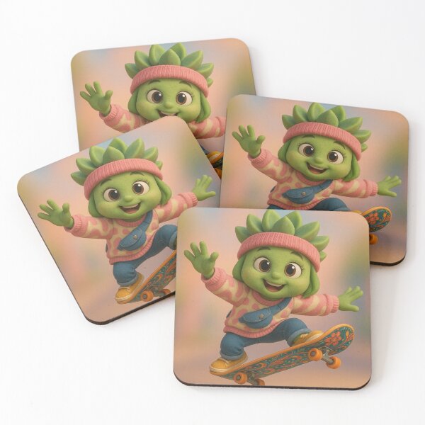 Item preview, Skater Succulent Girl designed and sold by Sillytoe.