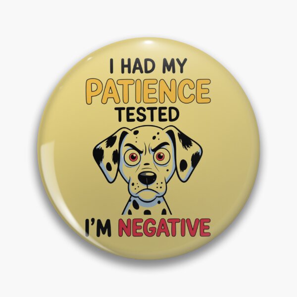 Item preview, Cute Sassy Dog T Shirt, Funny Dog Lover Gift, Minimalist Puppy Graphic Tee, Dog Mom Shirt, I Had My Patience Tested I Am Negative Kawaii Poodle Shirt designed and sold by MalwasBasket.