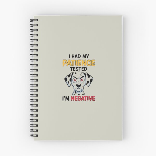 Item preview, Cute Sassy Dog T Shirt, Funny Dog Lover Gift, Minimalist Puppy Graphic Tee, Dog Mom Shirt, I Had My Patience Tested I Am Negative Kawaii Poodle Shirt designed and sold by MalwasBasket.