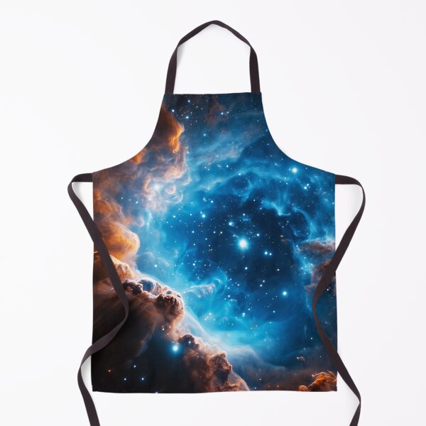 Item preview, Blue Nebula Galaxy Space Stars Cosmic Universe Art designed and sold by lematworks.