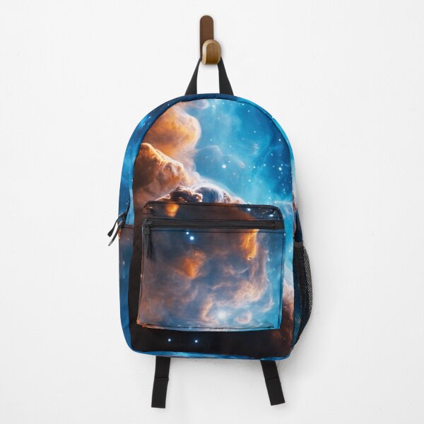 Item preview, Blue Nebula Galaxy Space Stars Cosmic Universe Art designed and sold by lematworks.