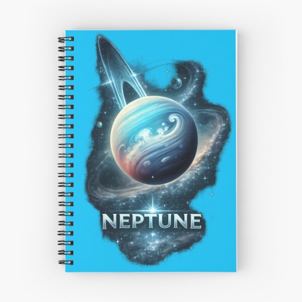 Item preview, L 98-59 of Exoplanet Galaxy Art | Cosmic Neptune Inspired Space Design designed and sold by CatLovers Studio.