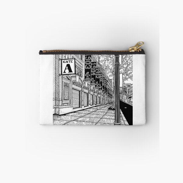 Item preview, Fenway Park Gate A Boston Drawing designed and sold by Conor Plunkett.