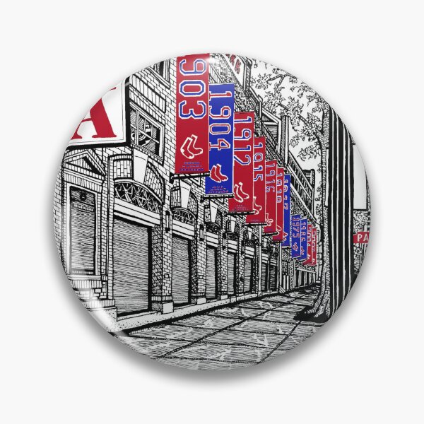 Item preview, Fenway Park Gate A Boston Drawing Color designed and sold by Conor Plunkett.