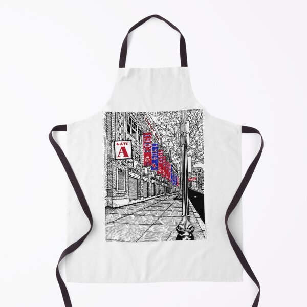 Item preview, Fenway Park Gate A Boston Drawing Color designed and sold by Conor Plunkett.