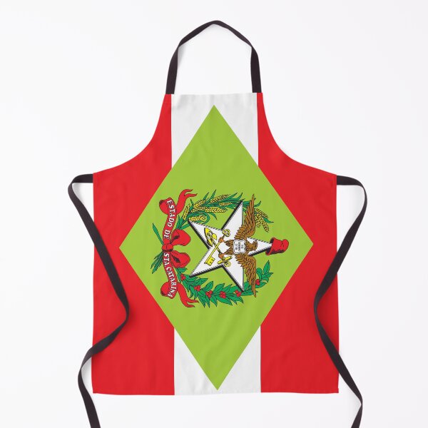 Item preview, Santa Catarina Vertical Flag Brazilian State Heritage designed and sold by NTGUILTY.