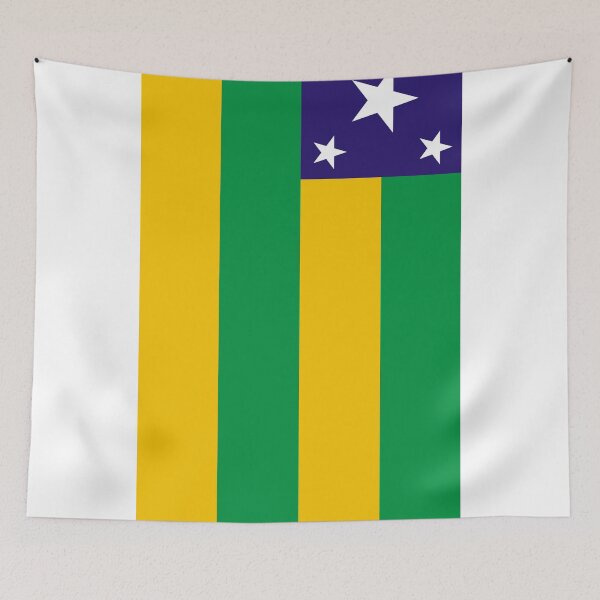 Item preview, Sergipe Vertical Flag Brazilian State Heritage designed and sold by NTGUILTY.