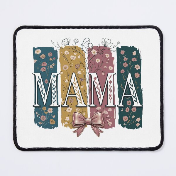 Item preview, Metallic Rose Gold Bow Mama - Modern Floral Mother's Day Gift designed and sold by MyStore2025.
